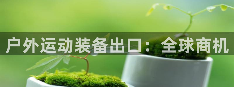 尊龙手机官方客户端下载：户外运动装备出口：全球商机