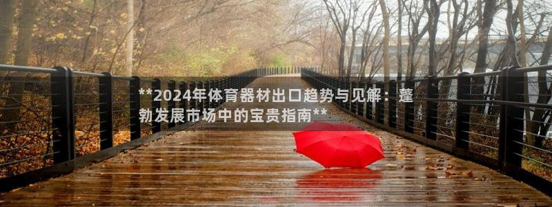 尊龙凯时福米推荐人：**2024年体育器材出口趋势与