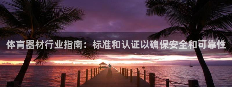 凯时K66最新版本下载：体育器材行业指南：标准和认证