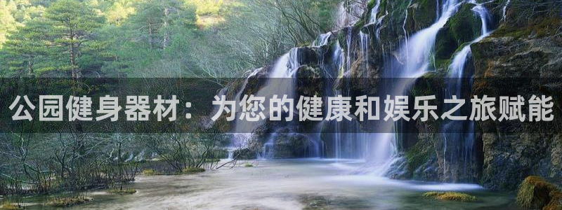 尊龙凯时只输不赢：公园健身器材：为您的健康和娱乐之旅