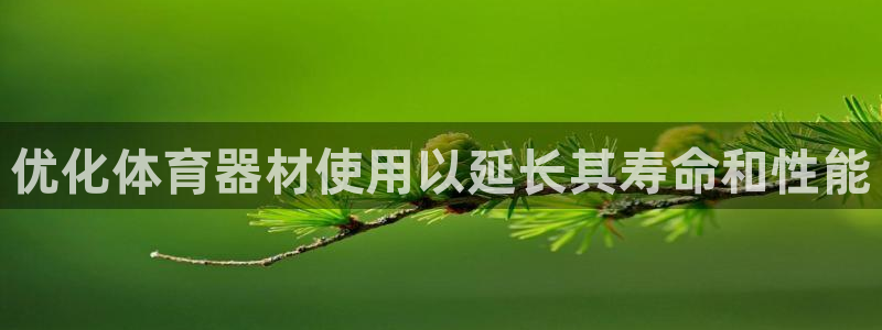 尊龙人生就是博网站：优化体育器材使用以延长其寿命和性
