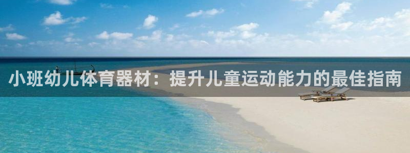 尊龙AG旗舰厅APP：小班幼儿体育器材：提升儿童运动