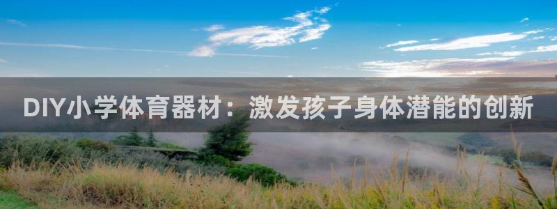 尊龙凯时百万奖池：DIY小学体育器材：激发孩子身体潜